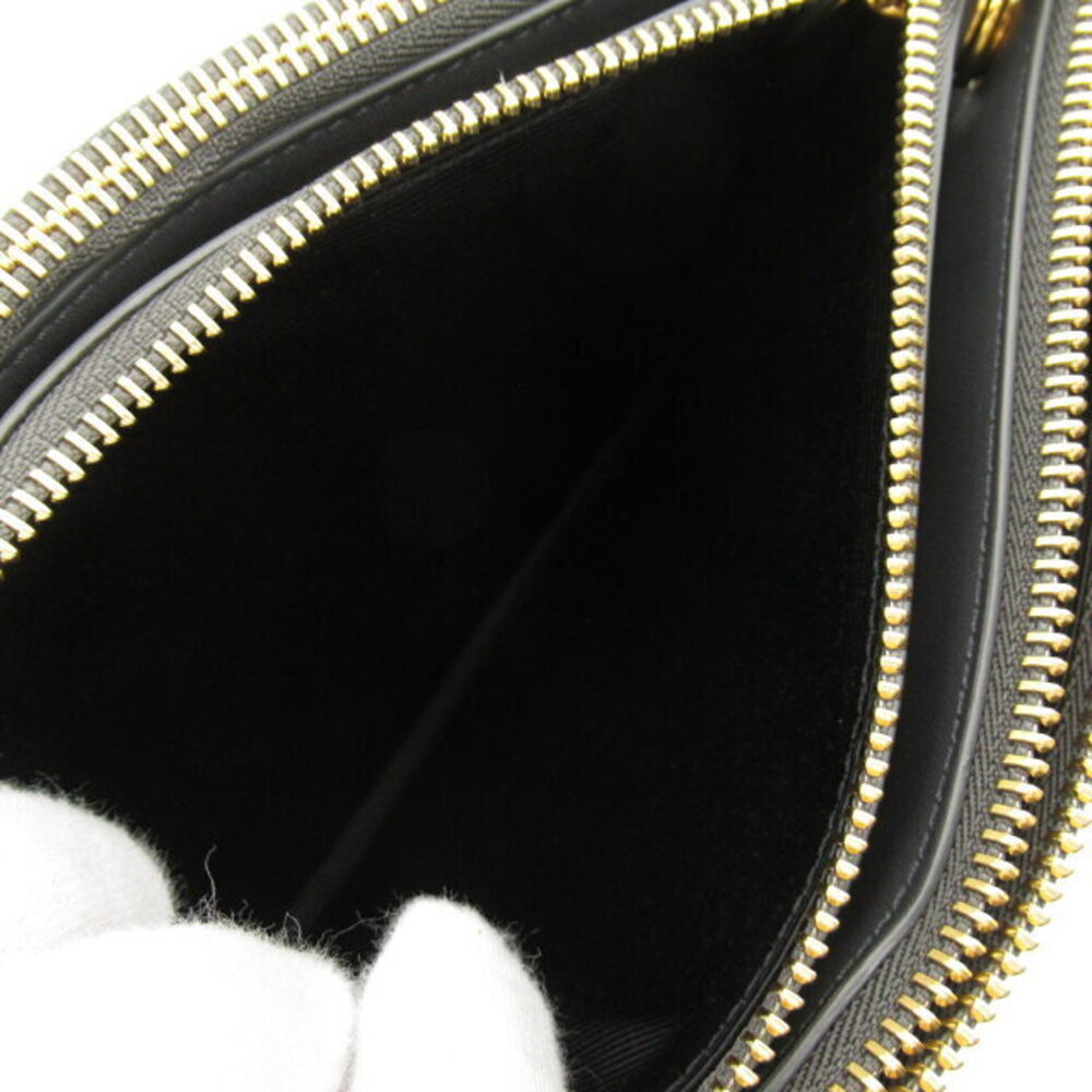 Celine Trio Shoulder Bag Leather Gray - Picture 6 of 10